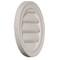Ekena Millwork Round Gable Vent Louver, Non-Functional, 16"W x 16"H x 1 1/8"P GVRO16D - alternate 4